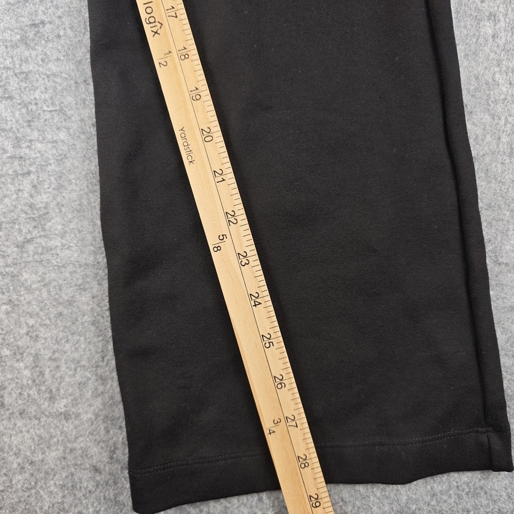 Quince Ultra Stretch Ponte Bootcut Pants Women's Small Black Pull On - Picture 3 of 10